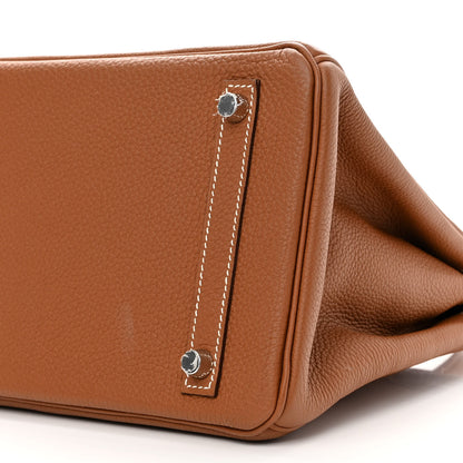 Hermes Togo Birkin 30 Gold 10 of 13