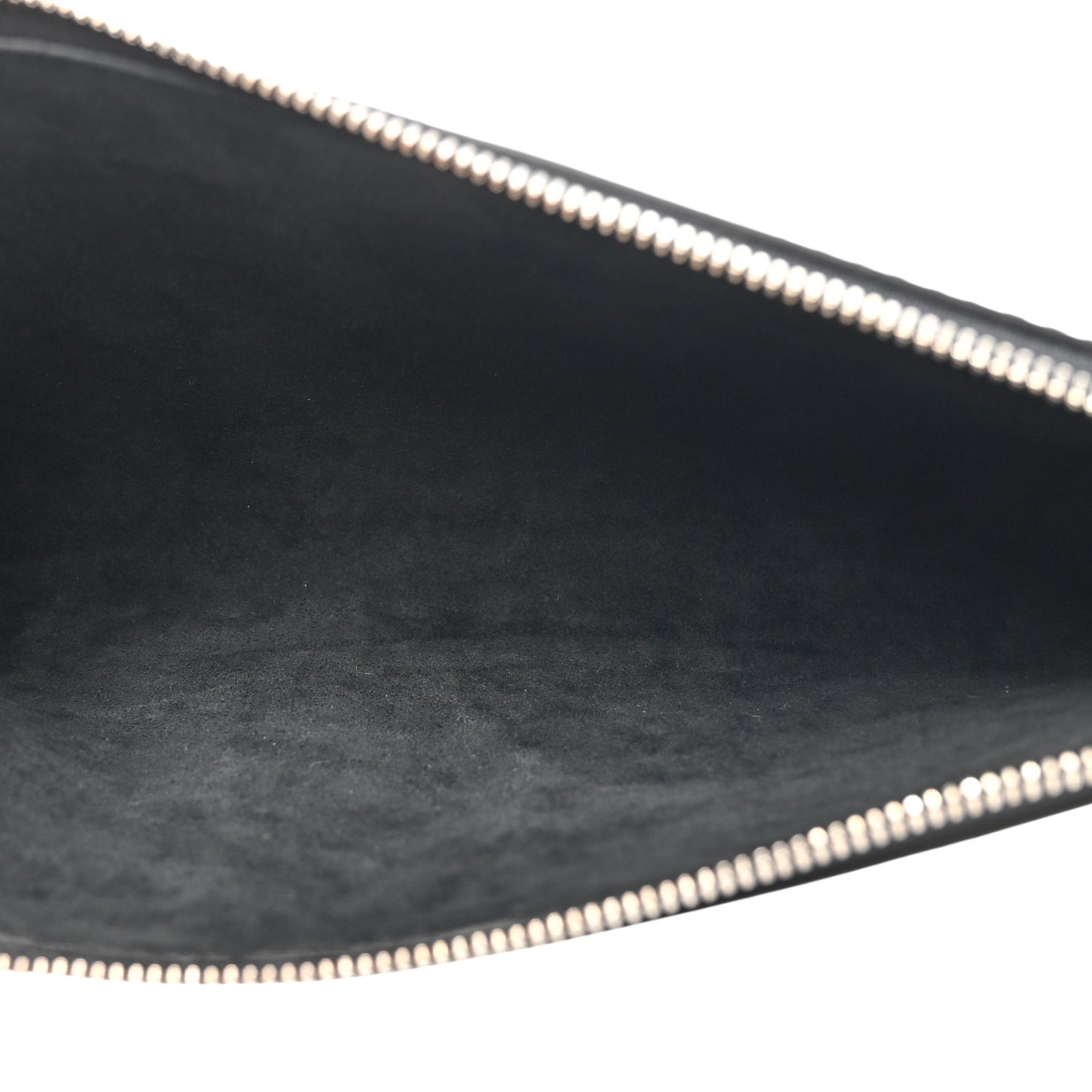 Epi LV Circle Pochette Accessories Black