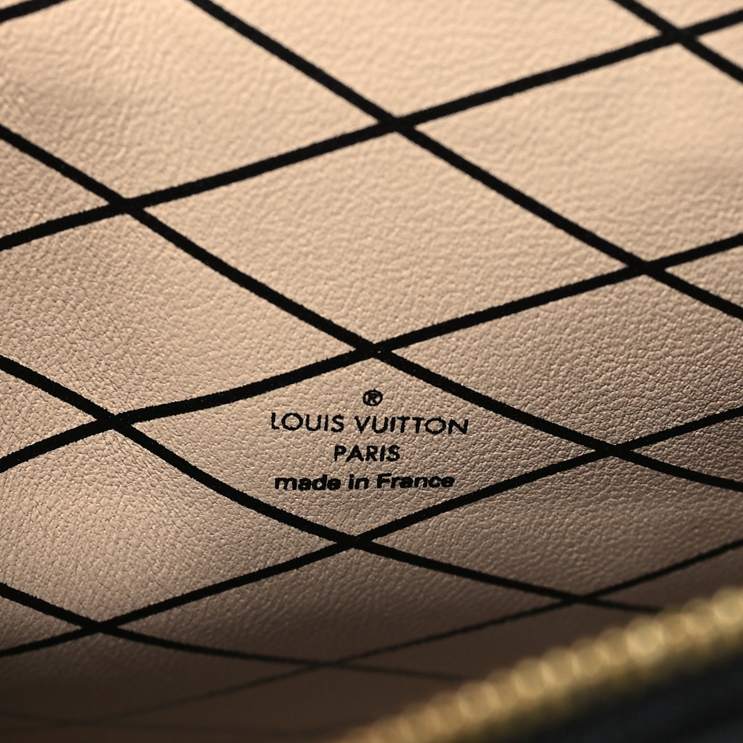 Reverse Monogram Trunk Clutch