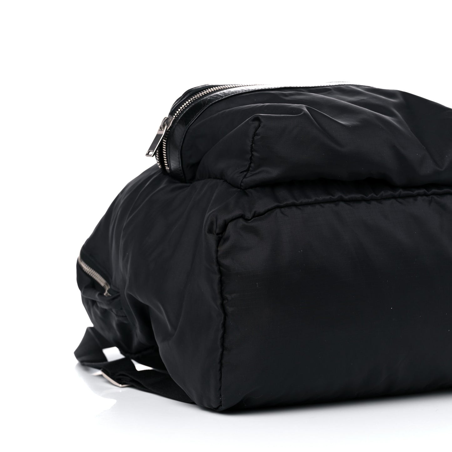 Nylon City Backpack Black