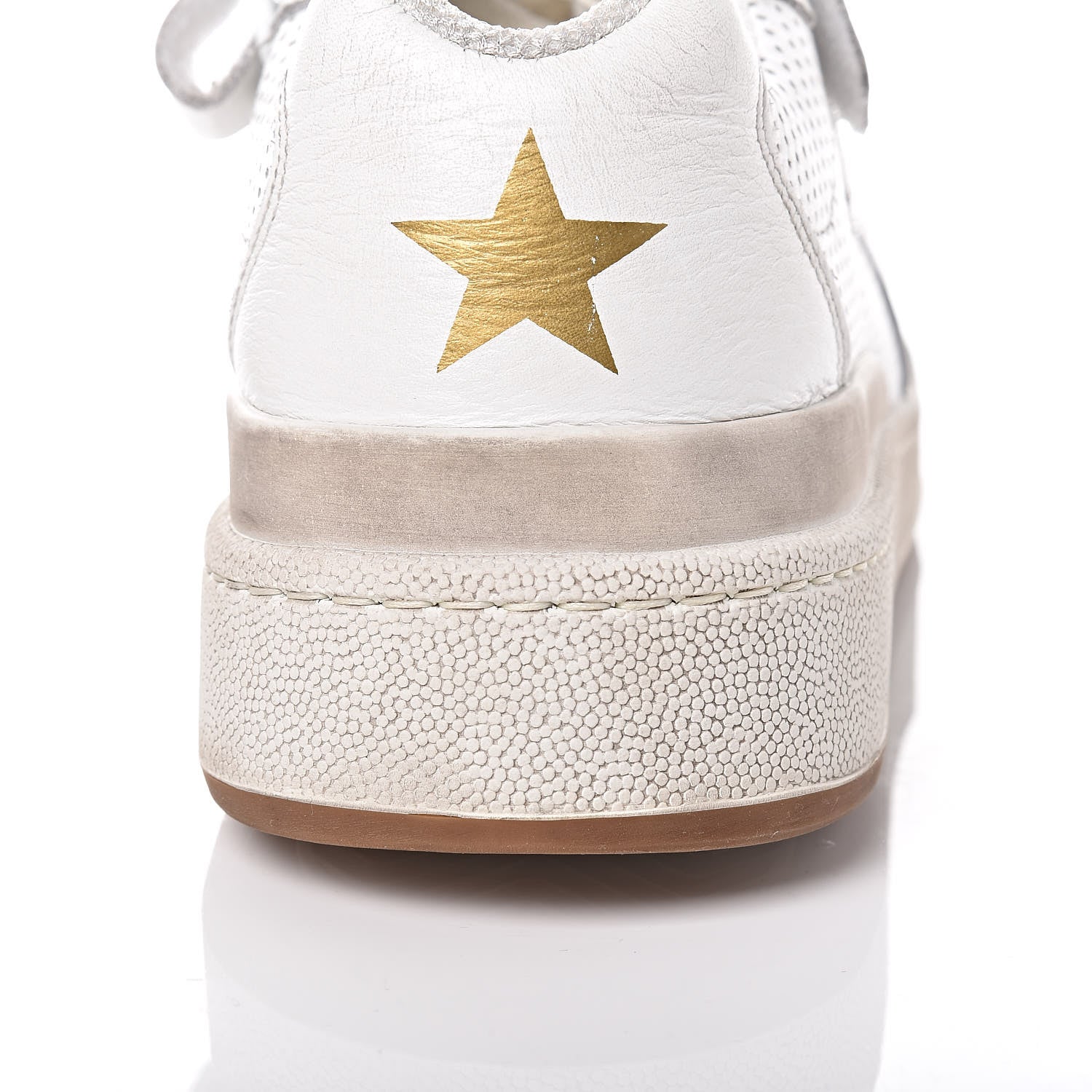 Saint Laurent Perforated Calfskin Mens Jeddo Sneakers 43 White 18 of 19