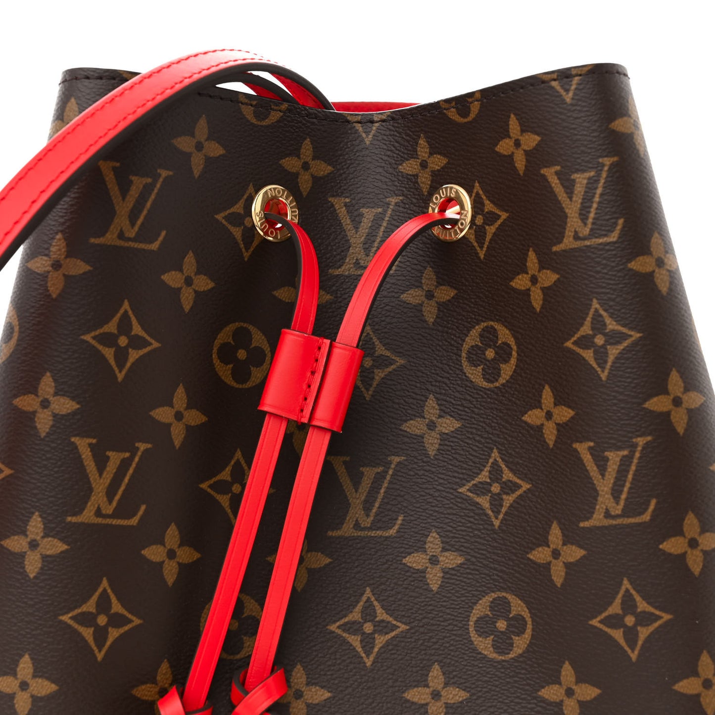 LOUIS VUITTON Monogram Neonoe MM Coquelicot