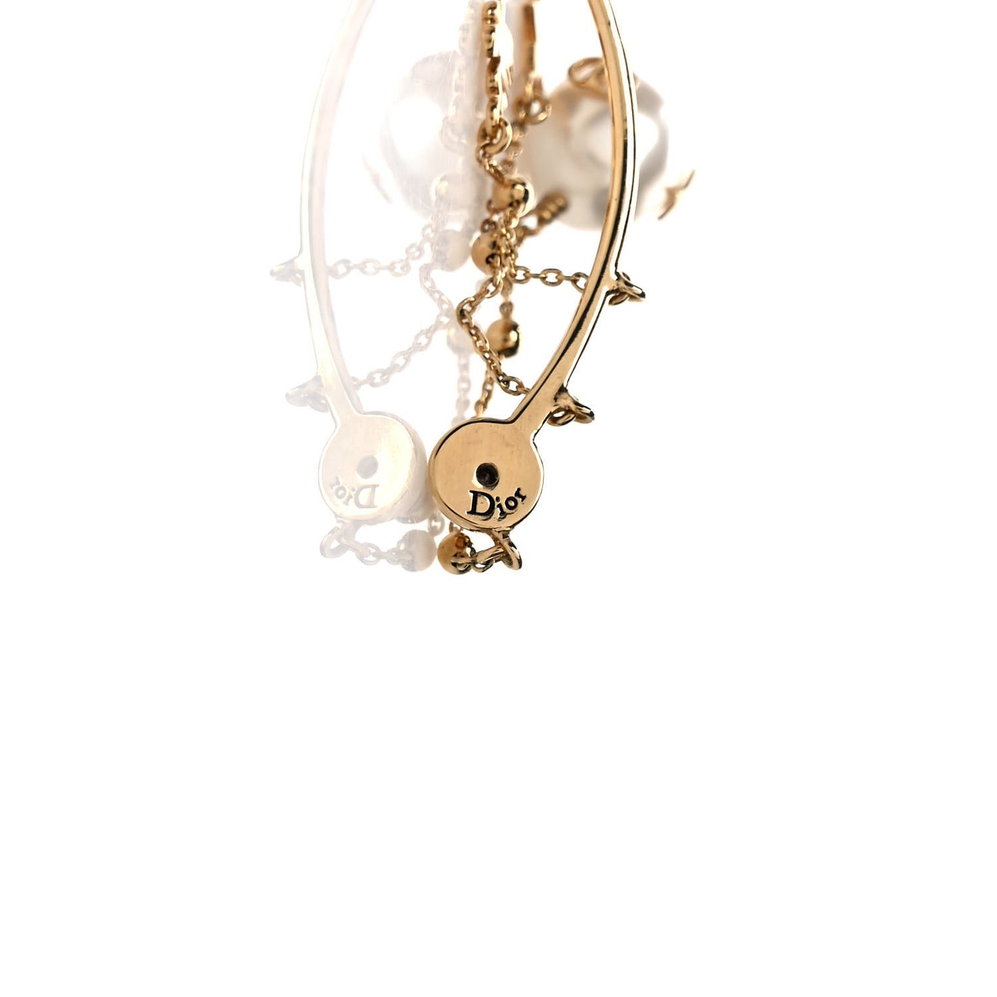 Pearl Shiny-D Earring Gold