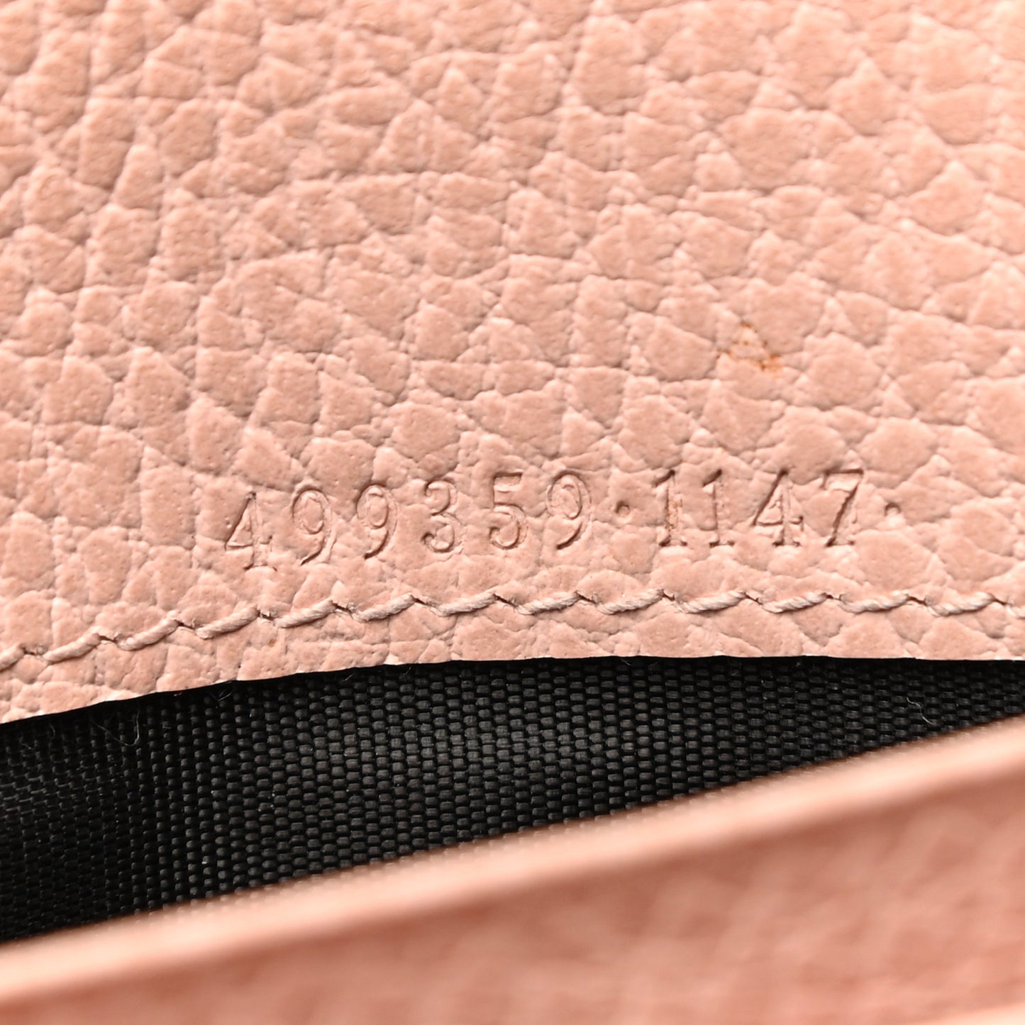 Pebbled Calfskin Butterfly Continental Wallet Perfect Pink