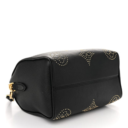 Louis Vuitton Empreinte Monogram Giant Studded Speedy Bandouliere 25 Black 4 of 9