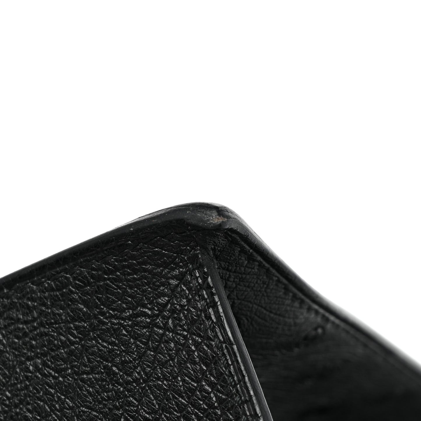 Ostrich Kelly Danse II Belt Bag Black