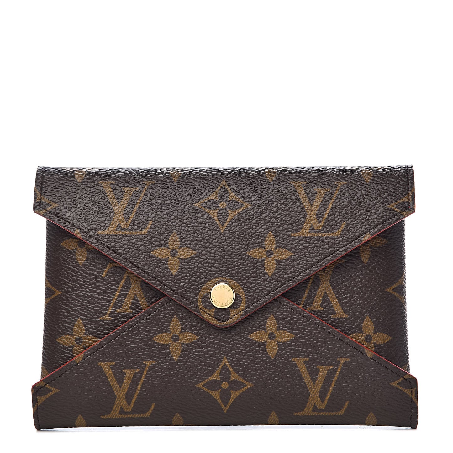 Monogram Medium Kirigami Pochette Insert Coquelicot