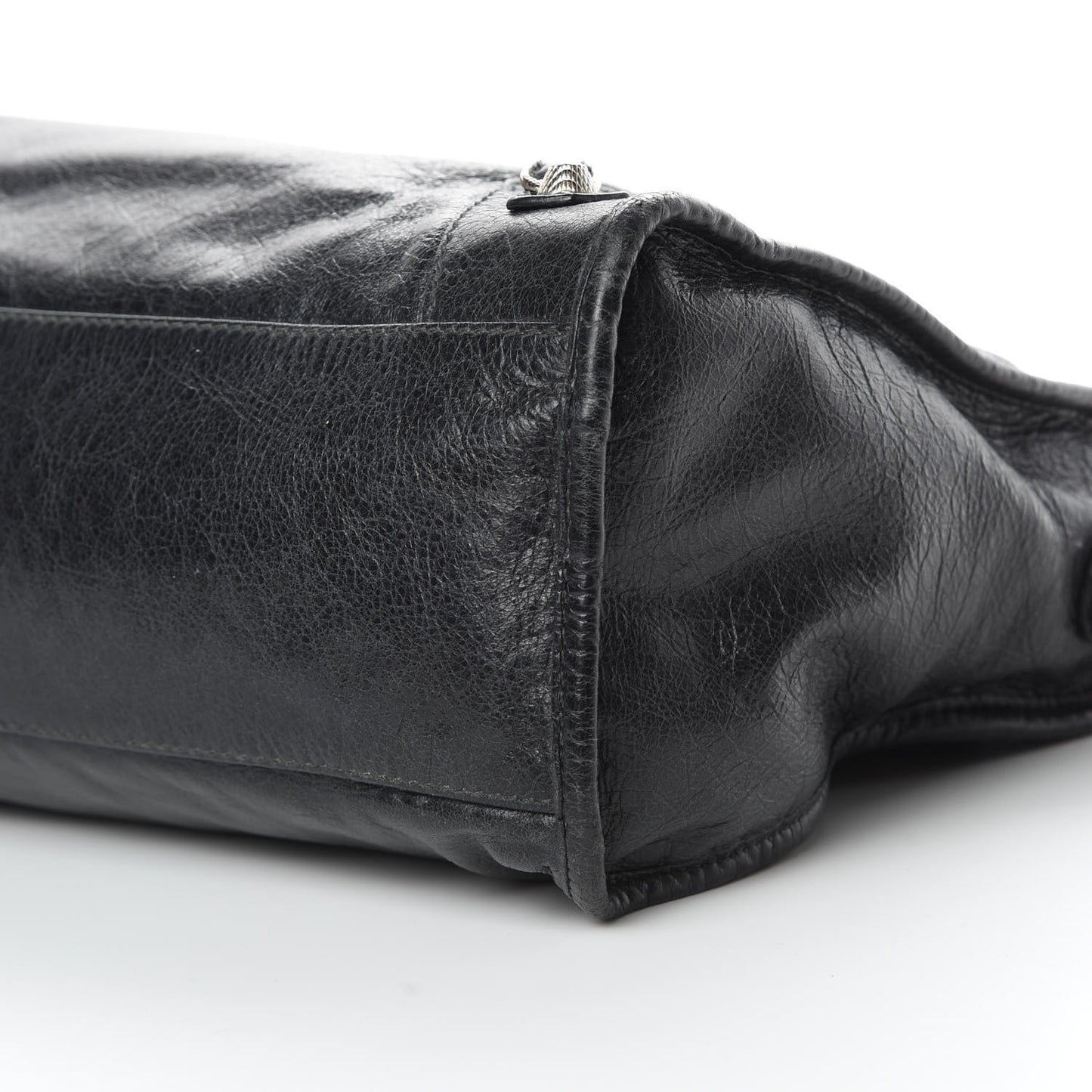 Agneau Giant 12 Silver Hardware City Black