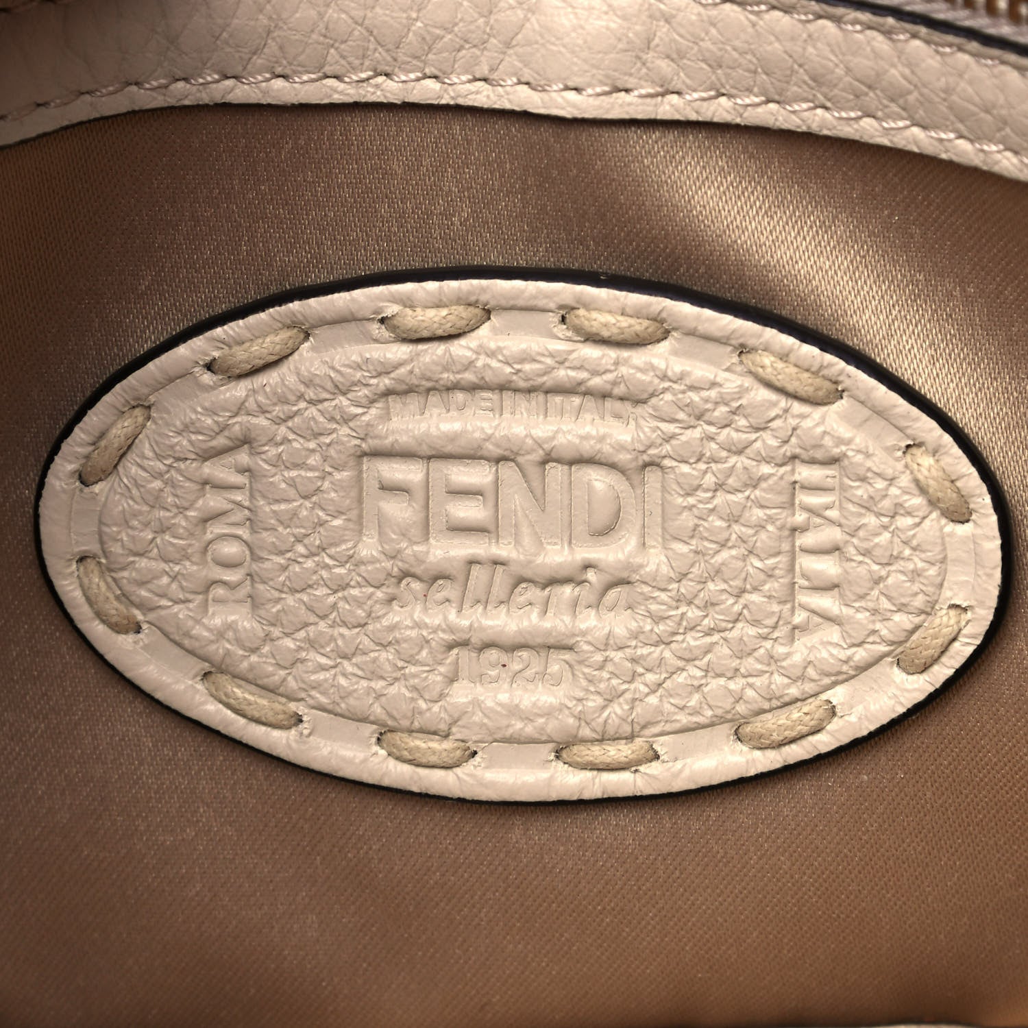 Fendi Wool Cuoio Romano Selleria FF 1974 Baguette 1997 Beige Cammello Camelia 6 of 12
