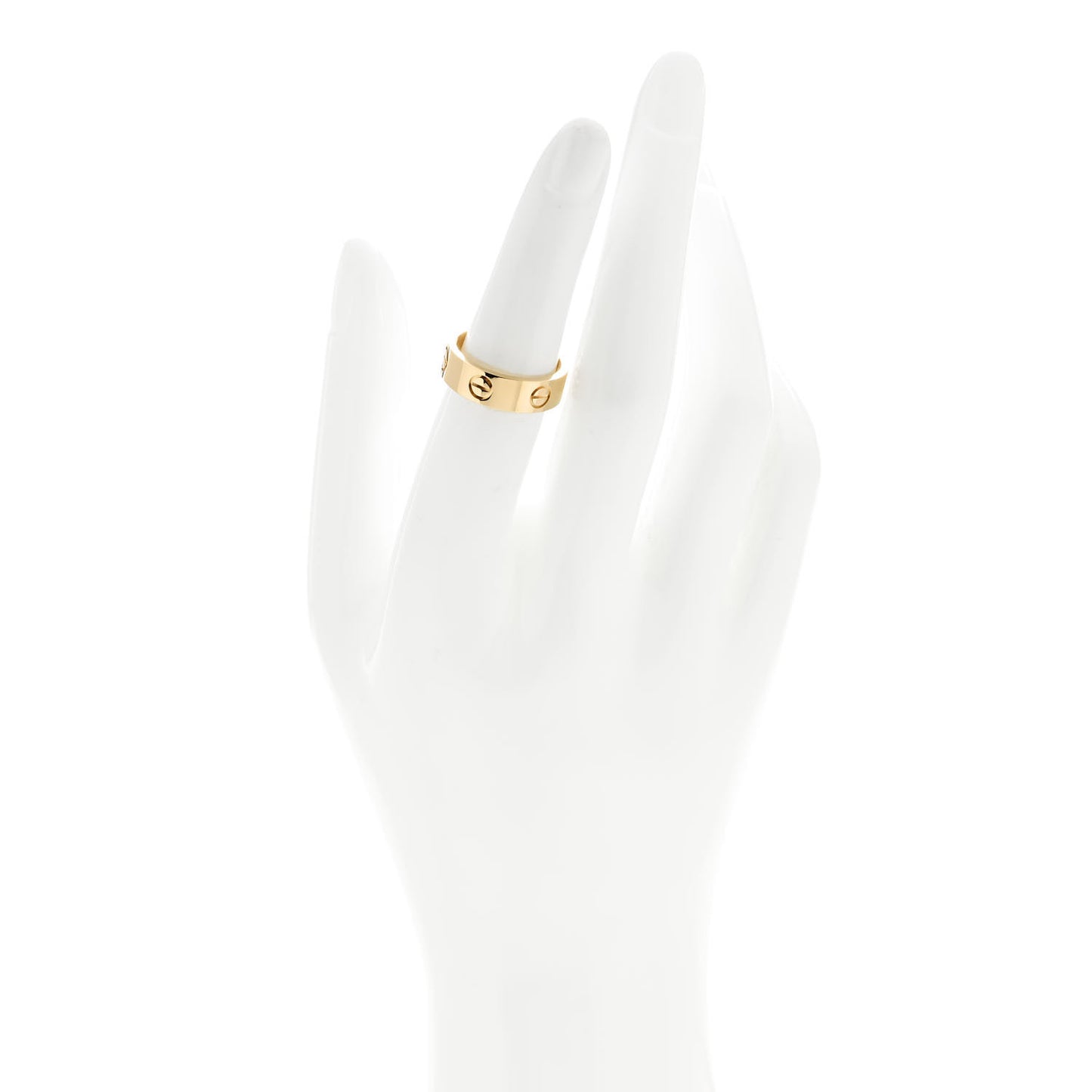 18K Yellow Gold 5.5mm LOVE Ring 52 6