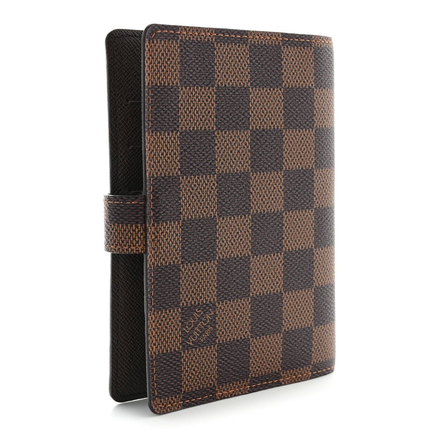 Louis Vuitton Damier Ebene Small Ring Agenda Cover 3 of 9