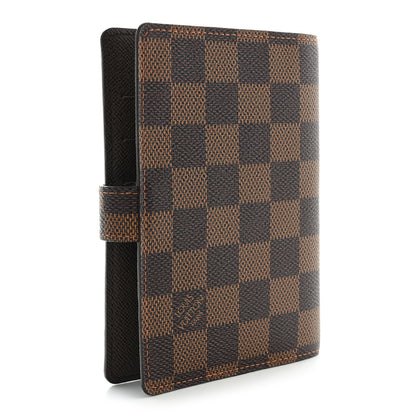 Louis Vuitton Damier Ebene Small Ring Agenda Cover 3 of 9