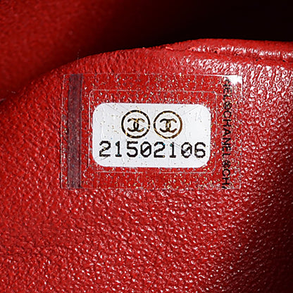 Chanel Caviar Quilted Medium Double Flap Red 8 of 8