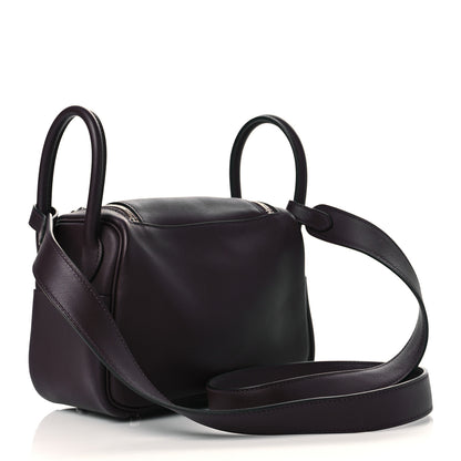 Hermes Swift Mini Lindy 20 Rouge Sellier 3 of 10