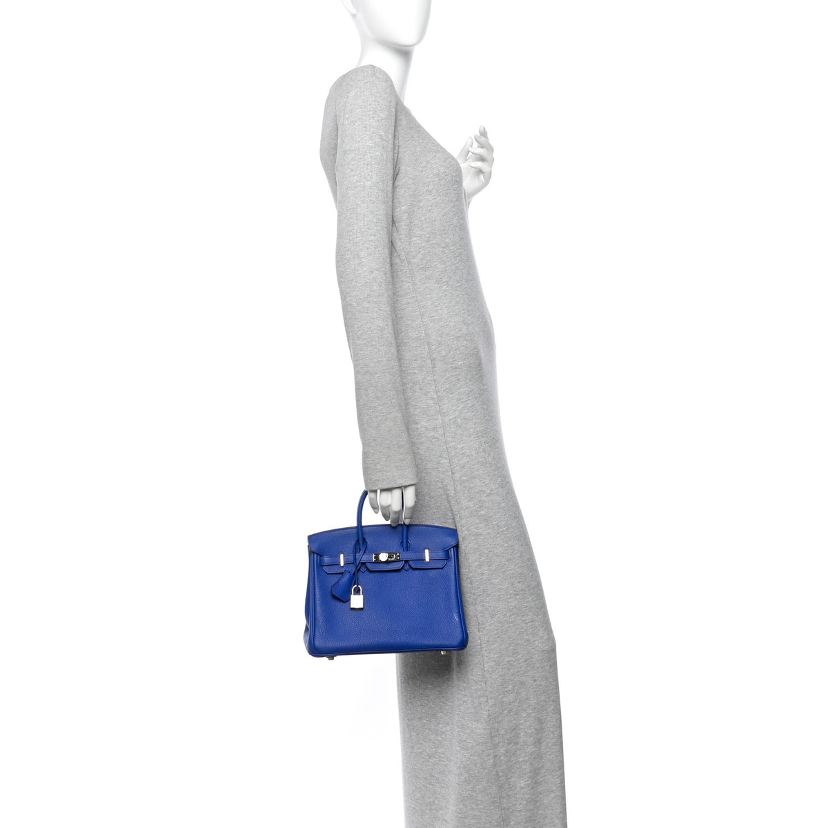 Togo Verso Birkin 25 Bleu Royal Capucine