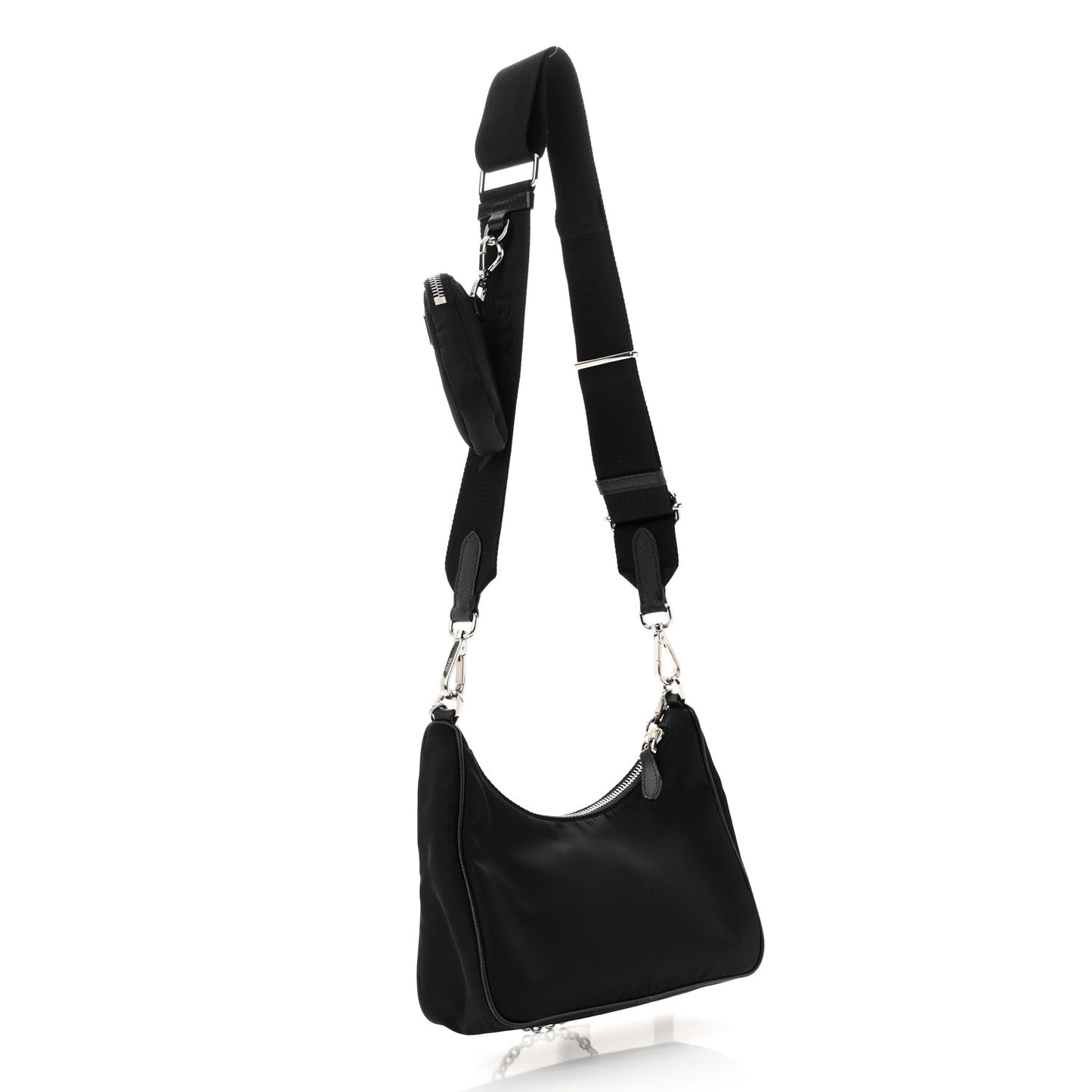 Nylon Re-Edition 2005 Shoulder Bag Black