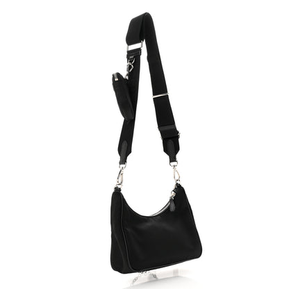 Prada Nylon Re-Edition 2005 Shoulder Bag Black 3 of 17