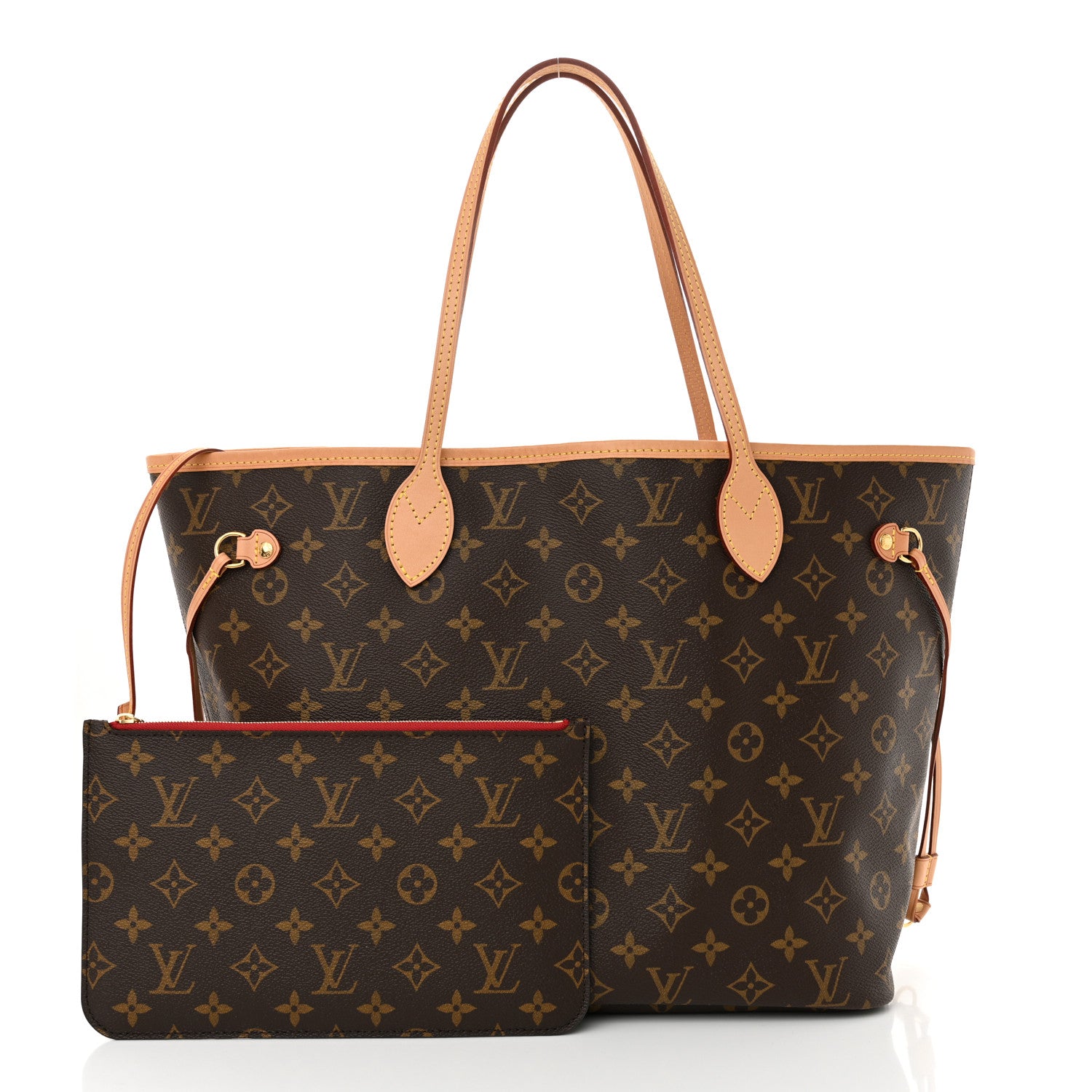 Louis Vuitton Monogram Neo Neverfull MM Cherry 3 of 12