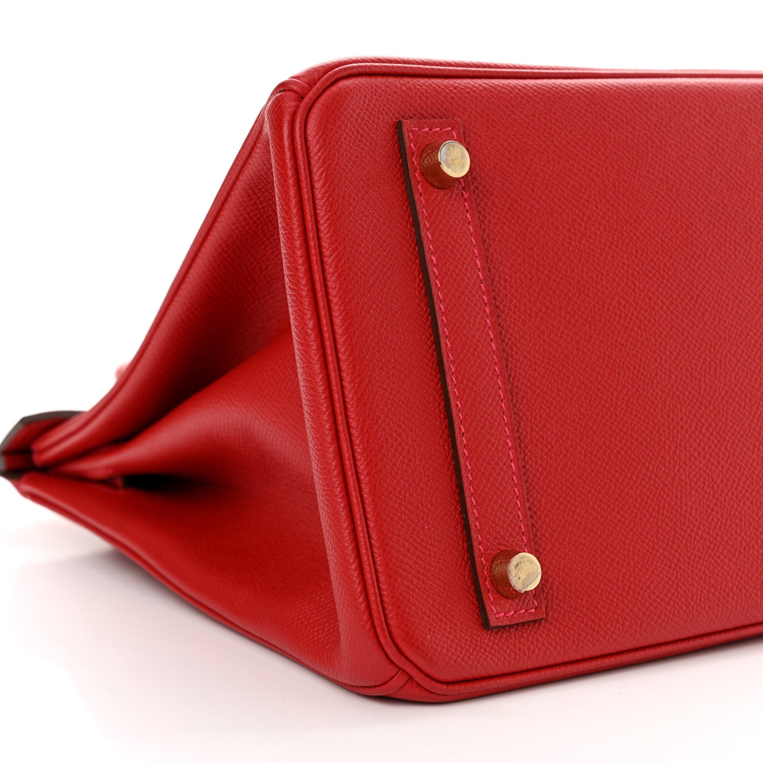 Hermes Epsom BIRKIN 30 Rouge Casaque 9 of 15