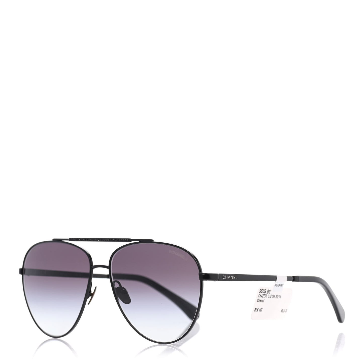 Metal Aviator Sunglasses 4279-B Black