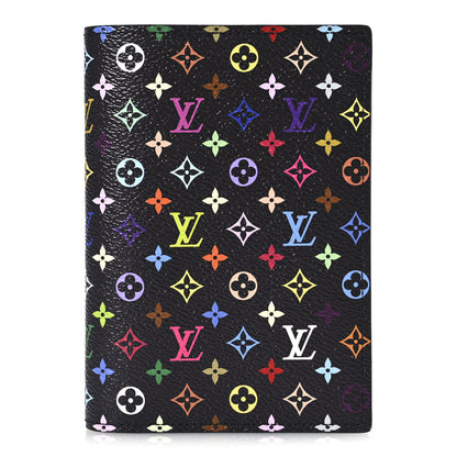 Louis Vuitton LV X TM Monogram Multicolor Passport Cover Black 1 of 7