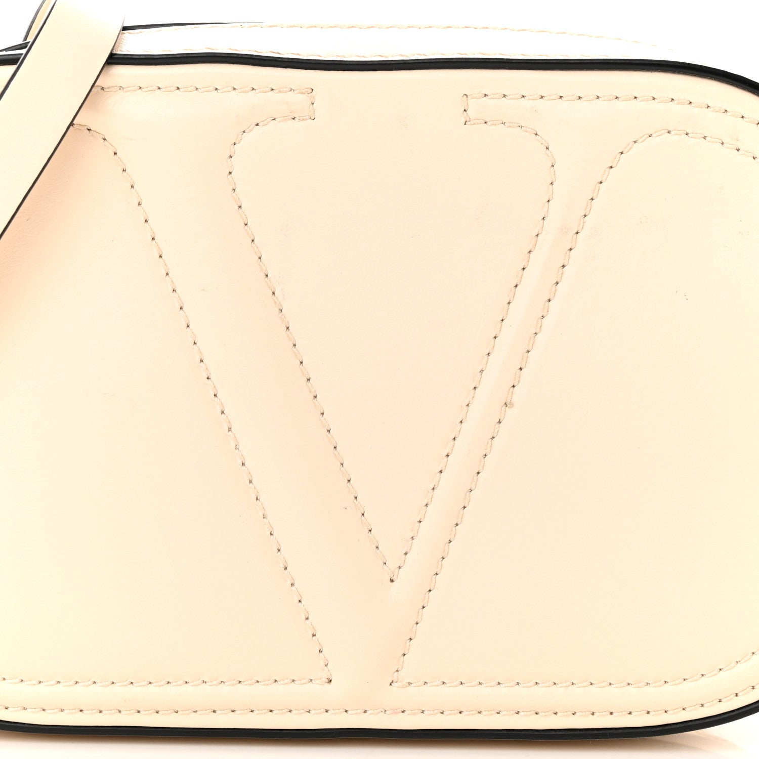 Valentino Garavani Calfskin VLogo Walk Crossbody White 7 of 12
