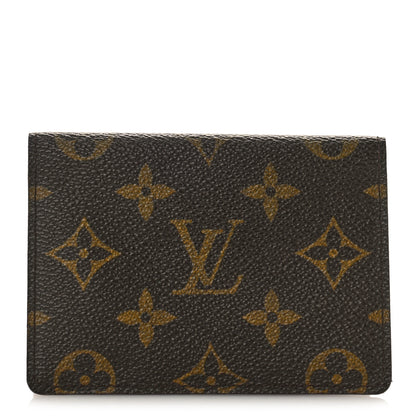 Louis Vuitton Monogram Porte 2 Cartes Vertical Card Holder 1 of 9