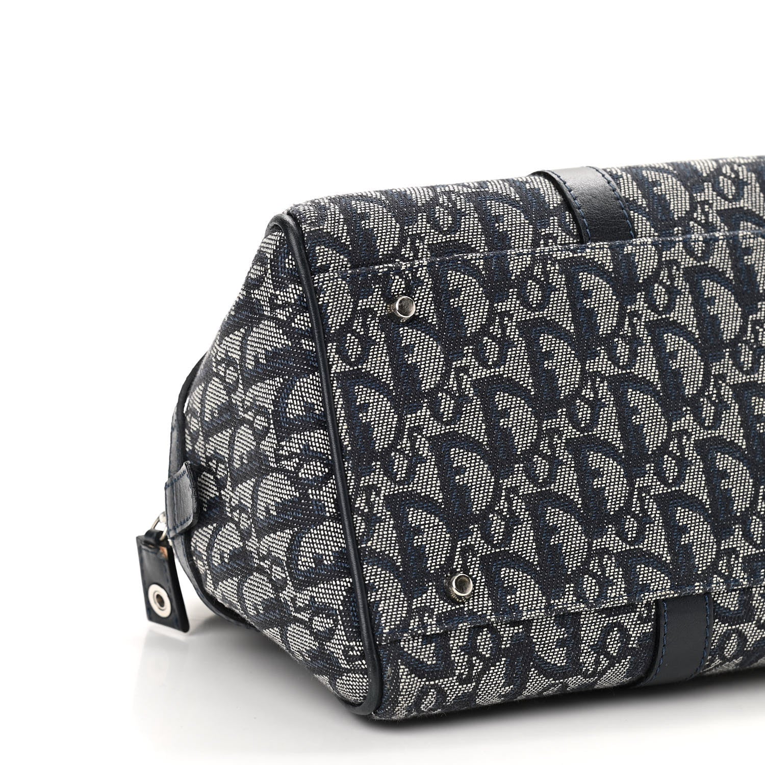 Christian Dior Denim Monogram Charms Shoulder Bag Blue 9 of 13