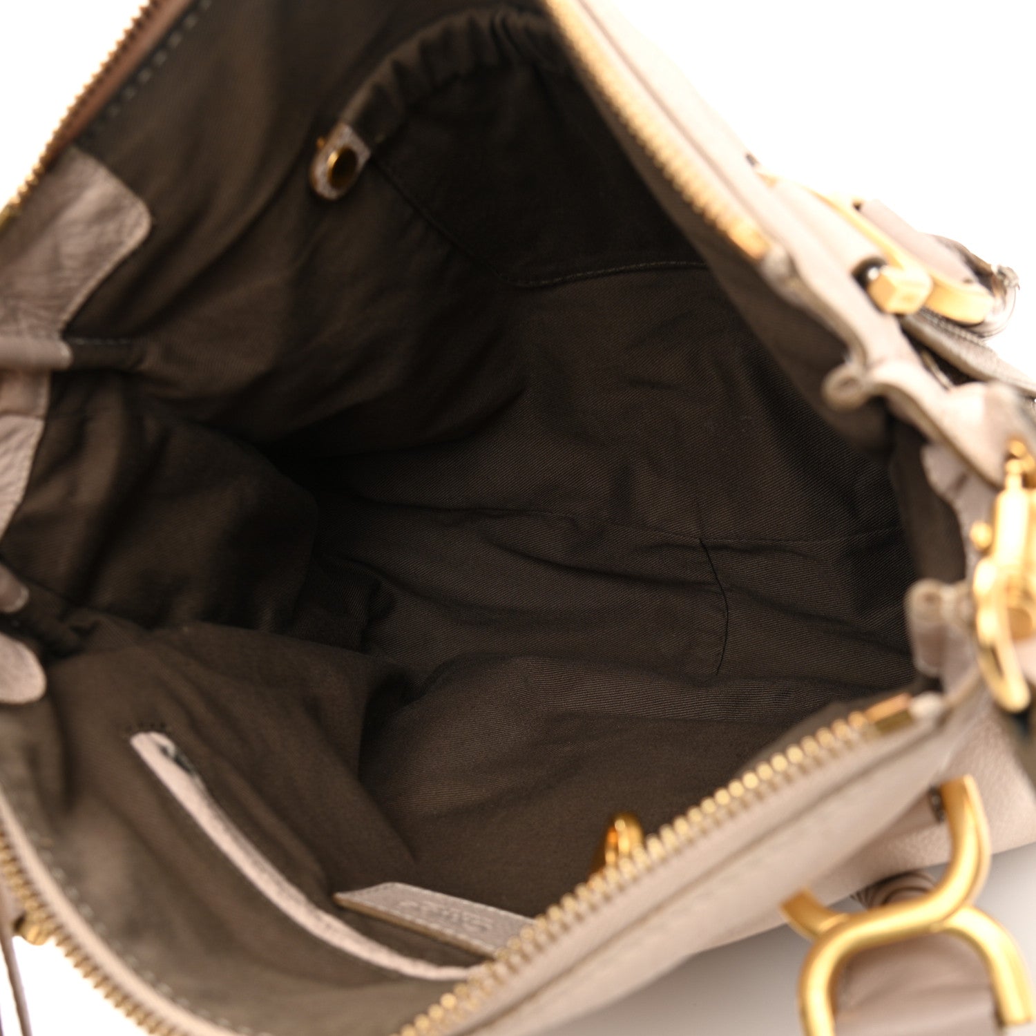 Chloe Calfskin Medium Marcie Satchel Powder Beige 5 of 17