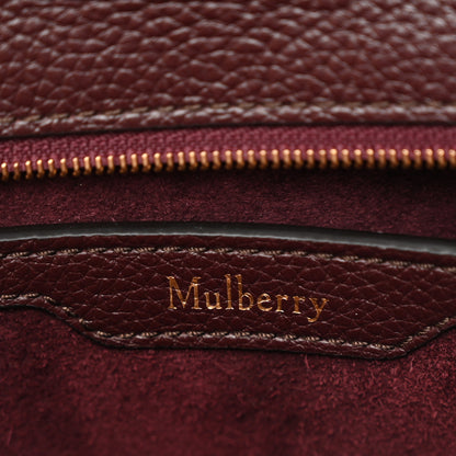 Mulberry Small Classic Grain Mini Zipped Bayswater Oxblood 7 of 10