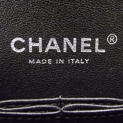 Chanel Lambskin Quilted Jumbo Flap Black BHW 11P 9 of 12