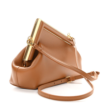 Fendi Shiny Nappa Small Fendi First Caramello 3 of 11