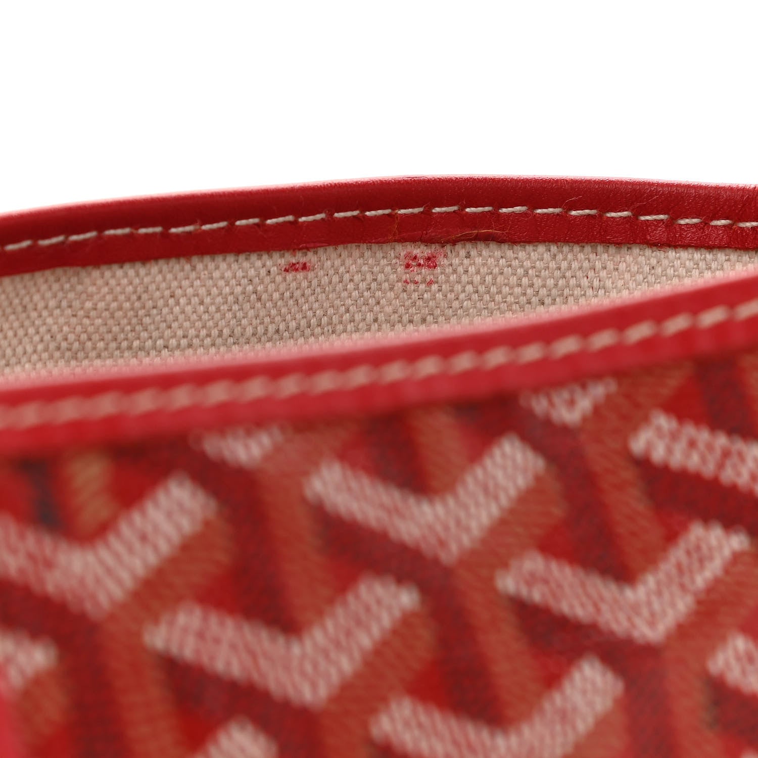 Goyard Goyardine Saint Louis PM Red 16 of 17