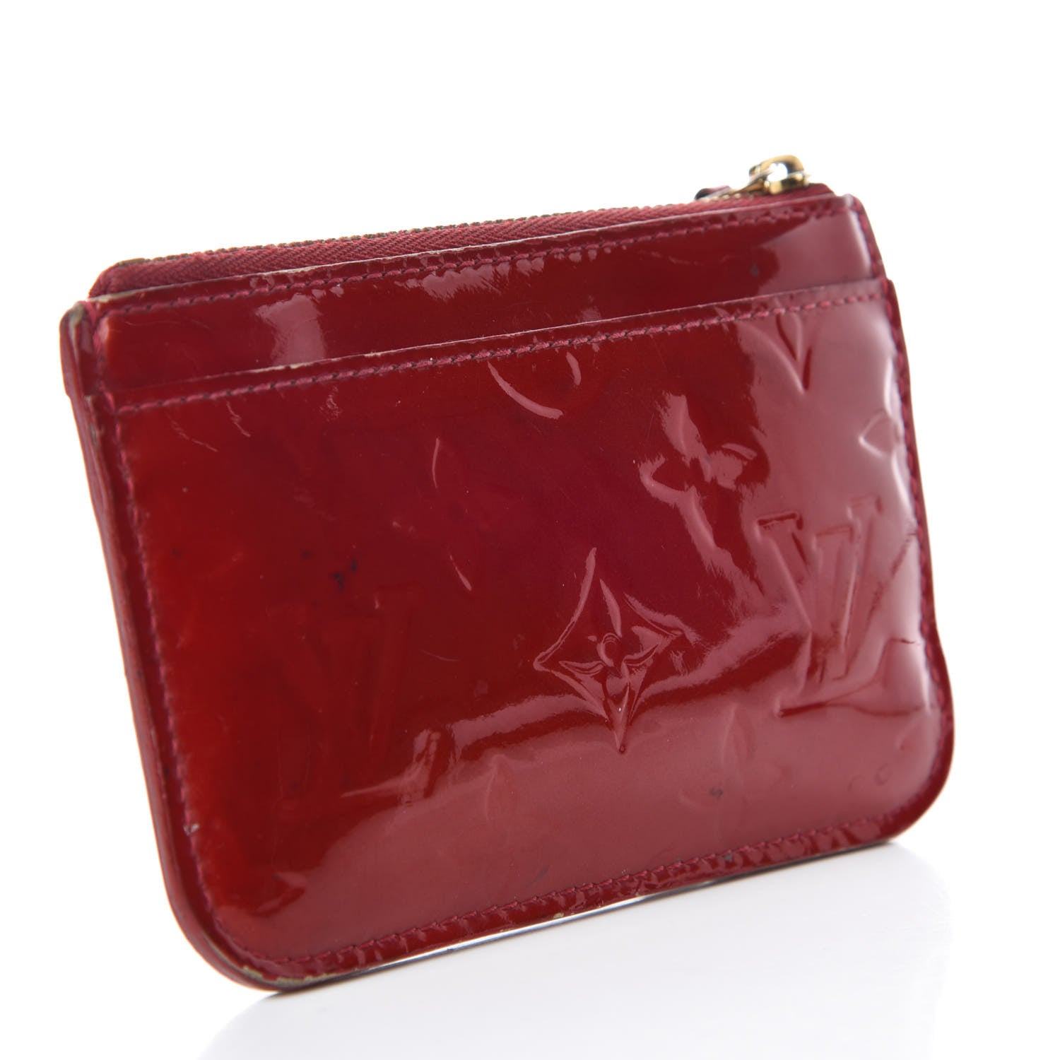 Louis Vuitton Vernis Key Pouch Pomme D'Amour 3 of 15