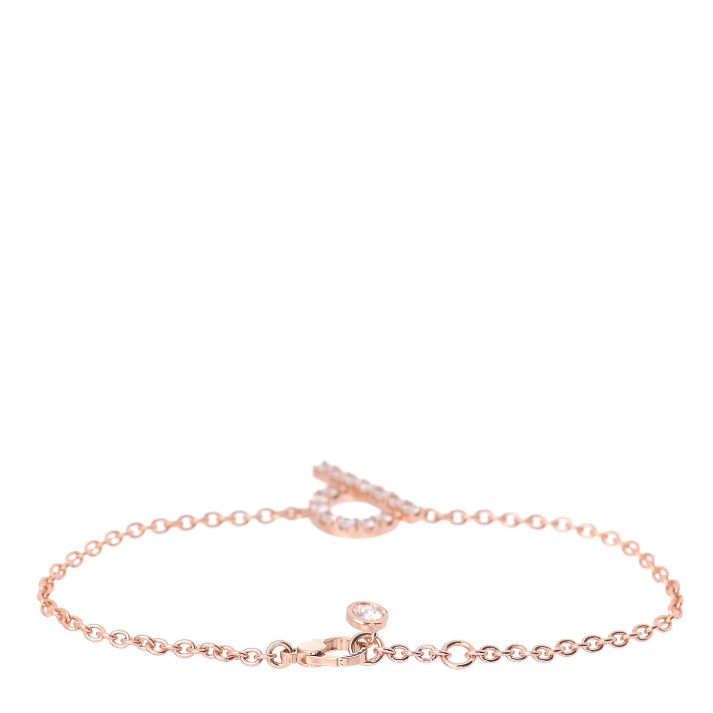 18K Rose Gold Diamond Finesse Bracelet SH