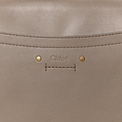 Chloe Calfskin Suede Medium Roy Bag Motty Grey 7 of 14