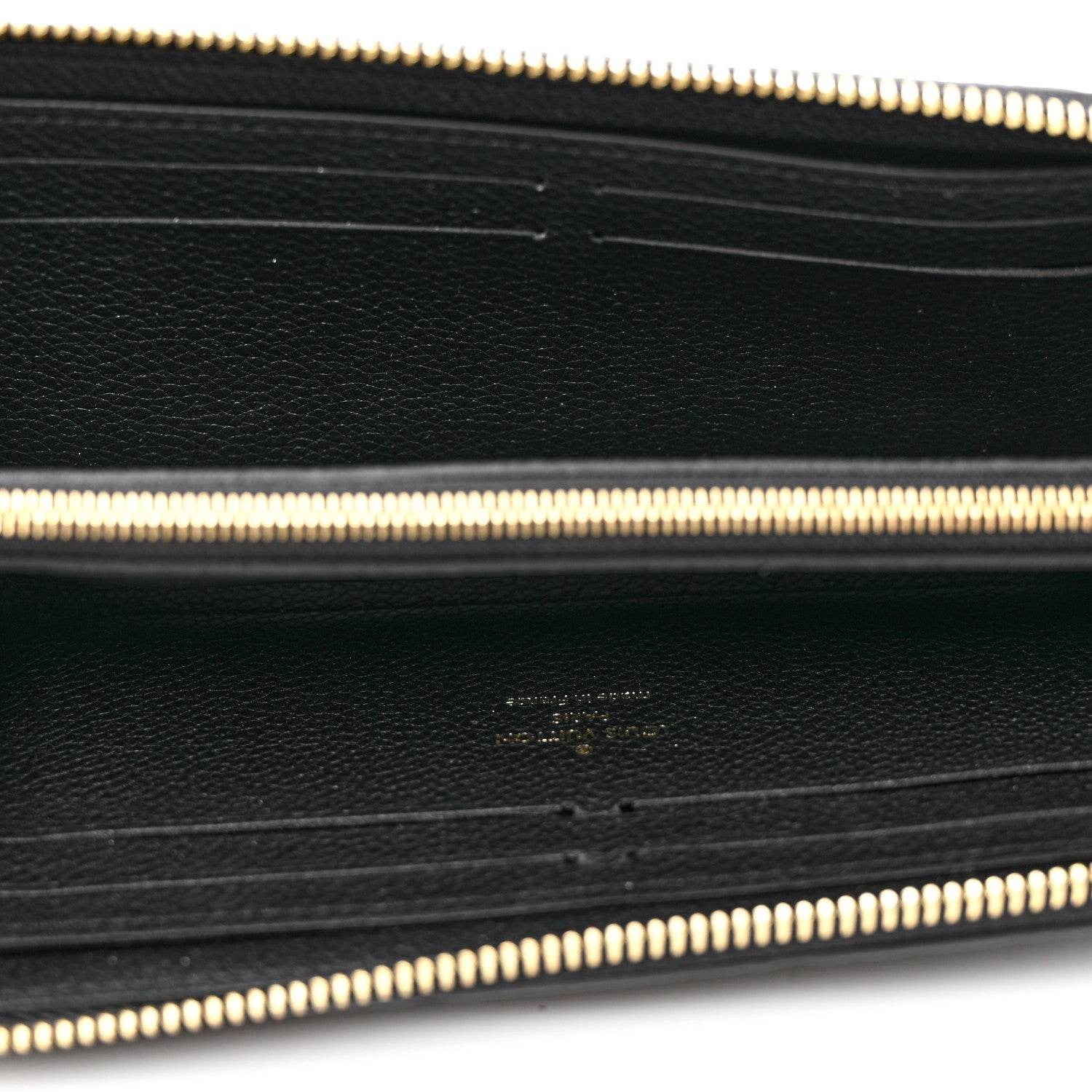 Louis Vuitton Empreinte Clemence Wallet Black 5 of 6