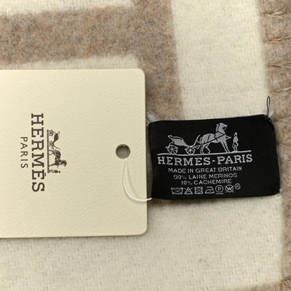 Hermes Wool Cashmere Avalon III Blanket Coco Camomille 3 of 3