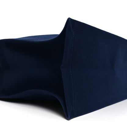 Saint Laurent Linen Calfskin Rive Gauche Tote Blue Rouge Eros 9 of 10