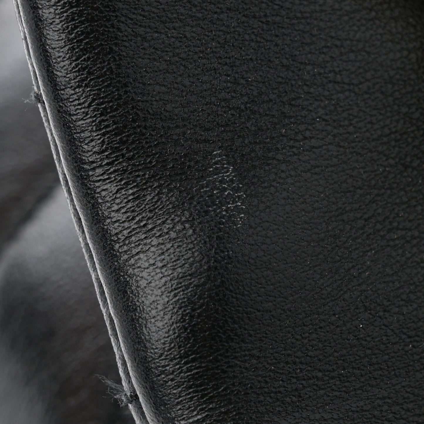 Calfskin Y Quilted Monogram Large Loulou Chain Satchel Black