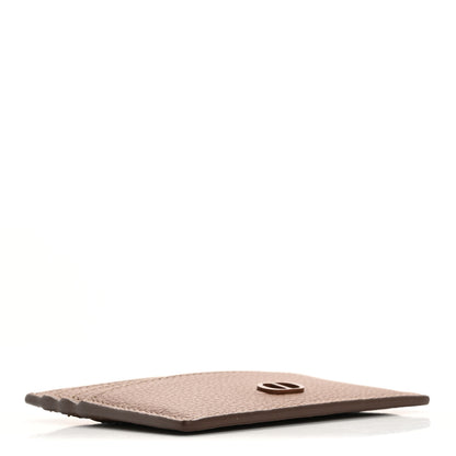 Christian Dior HOMME Grained Calfskin CD Icon Card Holder Brown 4 of 8