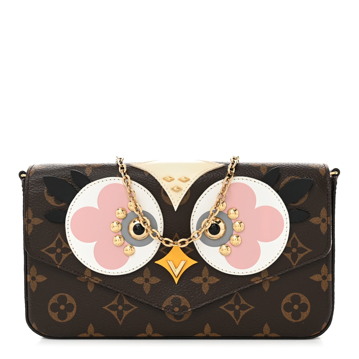 Monogram Lovely Birds Pochette Felicie Chain Wallet