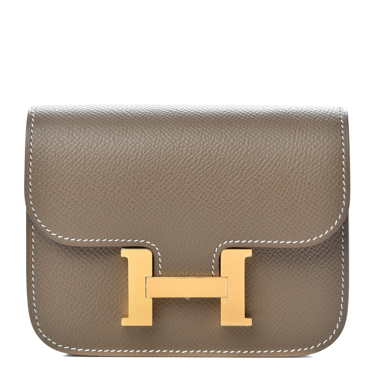 Hermes Epsom Constance Slim Wallet Etoupe 1 of 8