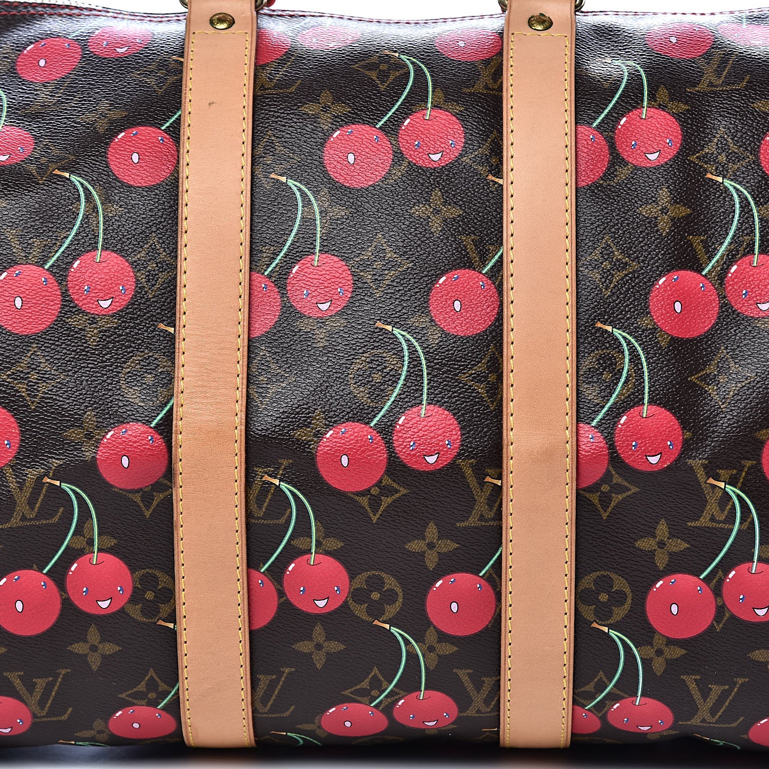 Louis Vuitton Monogram Cerises Keepall 45 11 of 11