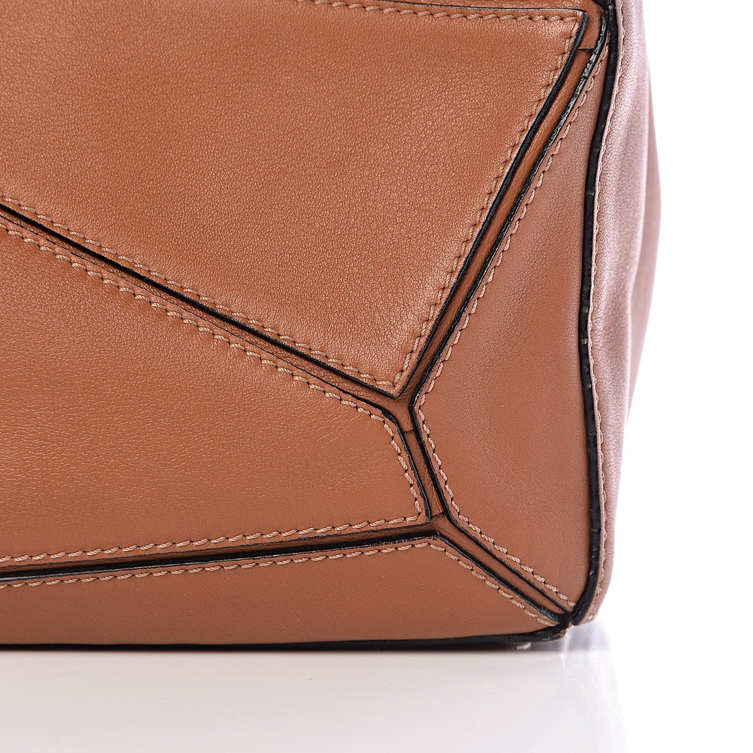Loewe Calfskin Small Puzzle Bag Tan 12 of 25