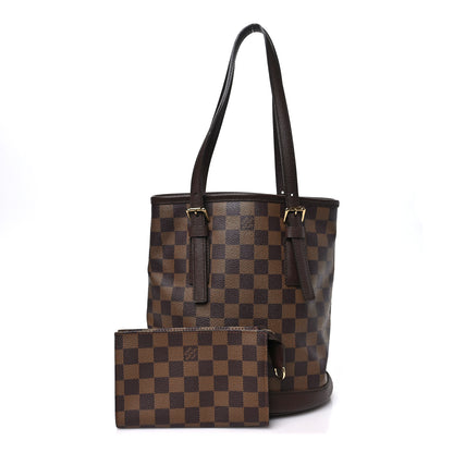 Louis Vuitton Damier Ebene Marais Bucket 23 2 of 10