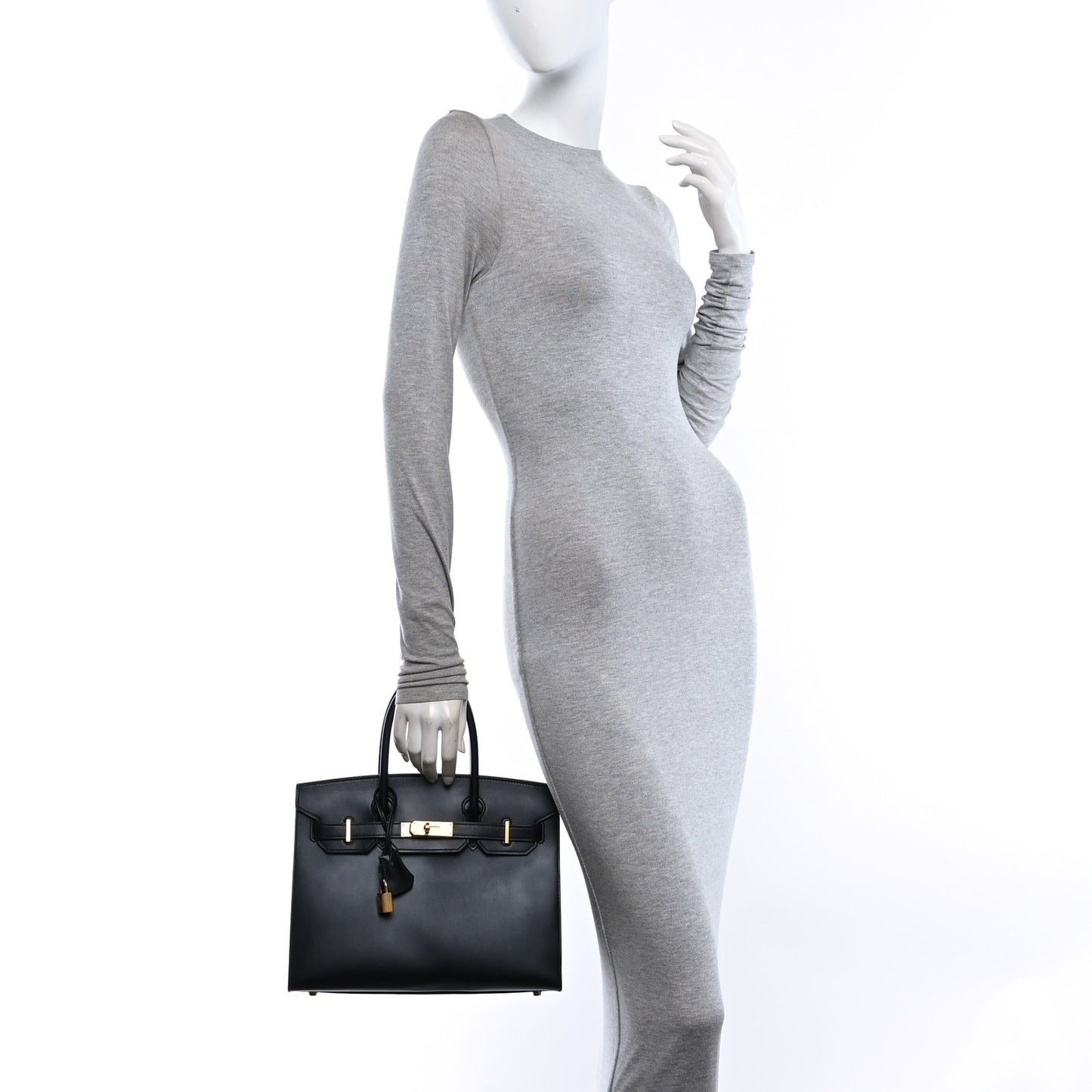 Veau Monsieur Birkin Sellier 30 Black