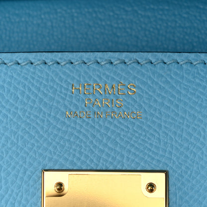Hermes Epsom BIRKIN 30 Celeste 6 of 13