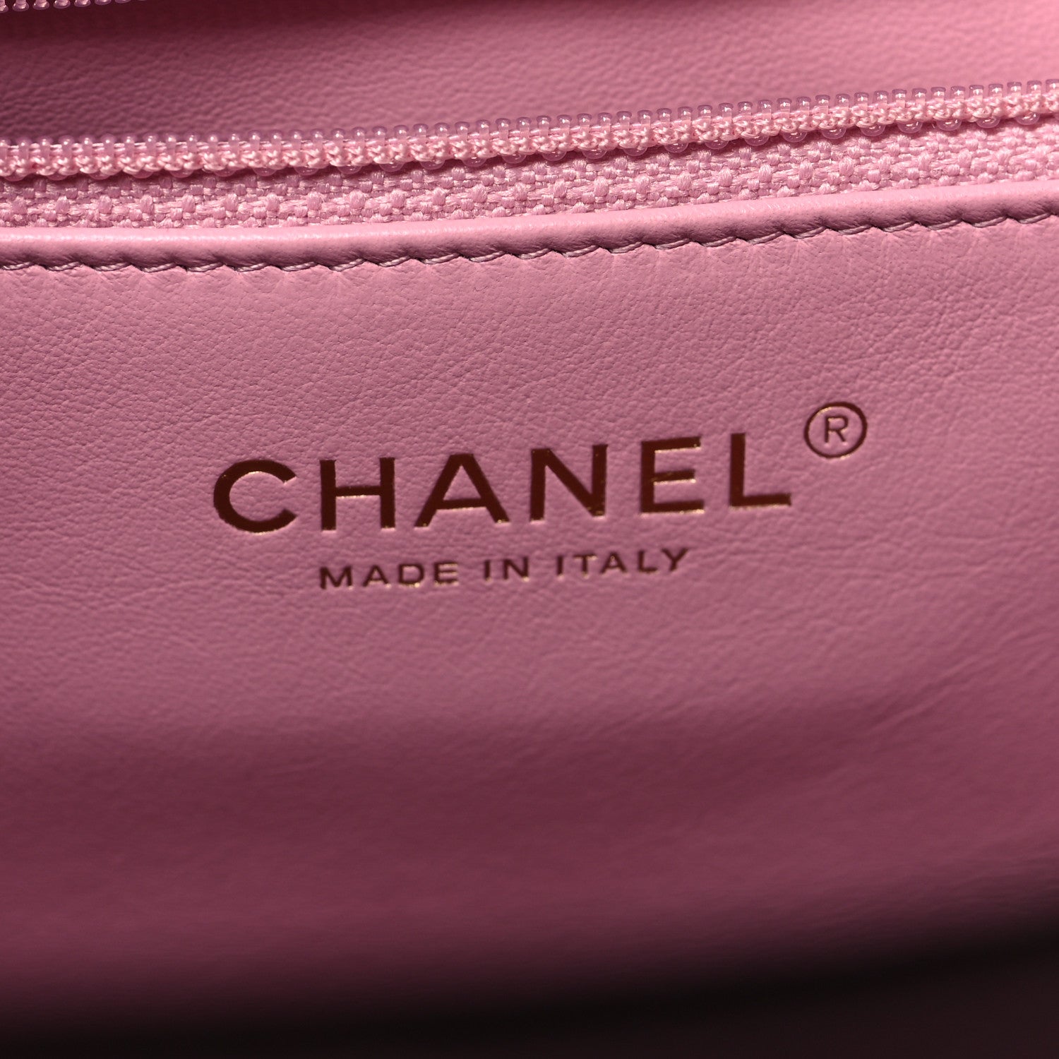 Chanel Caviar Quilted Large CC Shopping Tote Pink 6 of 10