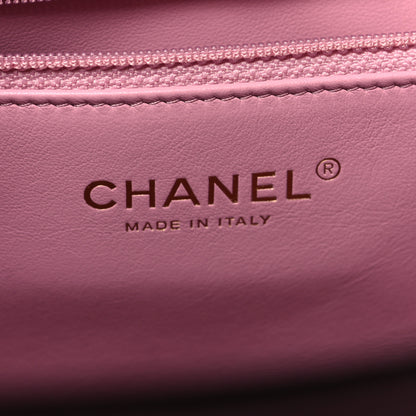 Chanel Caviar Quilted Large CC Shopping Tote Pink 6 of 10